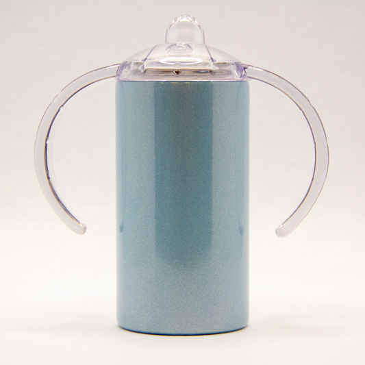 Blue Sublimation Sippy Cup
